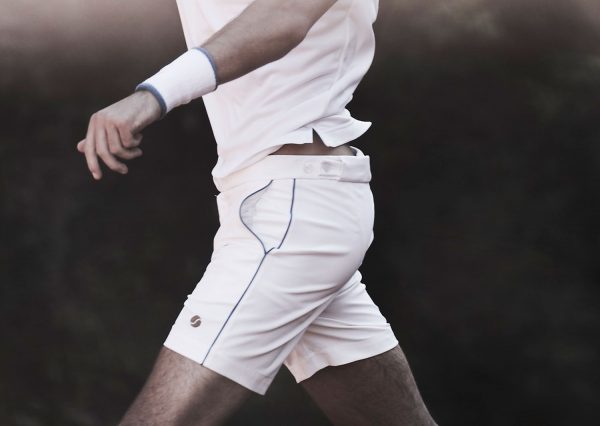 Classic Tennis Short white/aqua